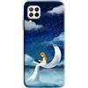 Mixroom - Cover Custodia Back case In TPU Silicone Morbida Per SAMSUNG GALAXY A42 5G Fantasia Sogno romantico nel cielo stellato N1090