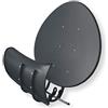 Koscom Specchietto satellitare Toroidal T90 P - Antracite - Multifocus Antenna - incl. 5 pezzi supporto LNB - Versione 2023