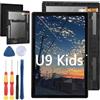Yuxyiony Nuovo schermo di ricambio per schermo LCD DOOGEE U9 Kids Riparazione schermo e strumento di ricambio accessori (con il telaio)