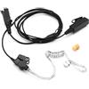 SUNDELY® Auricolare auricolare adatto per radio Sepura STP9038 STP9000 STP8080 STP8040 STP8038 STP8035 STP8030 STP8000 SC21 SC20 Multi-pin Walkie Talkie FBI Style Covert Acoustic Tube PTT