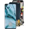 Generic AMOLED/TFT per OnePlus Nord 5G (AC2001/AC2003/AC2005) Display LCD Touch Screen Digitizer Assembly con Telaio, 6,4 pollici Full Front Glass Panel Ricambio (AMOLED Blue Frame)