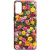 Mixroom - Cover Custodia Back case In TPU Silicone Morbida Per Motorola Moto g35 5G Fantasia Rose Fiori Q240