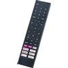 VINABTY Telecomando vocale sostitutivo adatto per ERF3A80 Hisense A6BG A6G 4K UHD HDR SMART TV 43A6BGTUK 50A6BGTUK 55A6BGTUK 58A6BGTUK 65A6BGTUK 70A6BGTUK 75A6BGTUK 85A6BGTUK