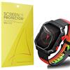 Lamshaw 6 pezzi di protezione schermo compatibile con My Play Watch Atari 2600 Smart Watch- senza bolle ad alta definizione di qualità superiore trasparente morbido TPU pellicola protettiva (6