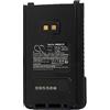 vhbw batteria sostituisce Yaesu SBR-25LI, SBR-26LI per radio (2500mAh, 7,4V, Li-Ion)