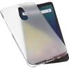 foto-kontor Custodia Compatibile con cellulari Wiko View XL Cover in Gomma TPU di Colore Bianco Semitrasparente