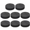 sourcing map 8 piedini isolanti per altoparlanti su un lato, 40 mm x 10 mm, in schiuma antiscivolo, per assorbire gli urti, amplificatore, per altoparlanti HiFi Home Theater, colore: nero