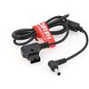DRRI D-Tap maschio a DC Barrel 5,5 x 2,5 mm cavo di alimentazione ad angolo retto per Black Magic Video Assist 4 k/ Small HD Monitor (W 2,5 DC)