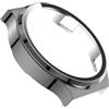 Generic Hanzete - Custodia rigida per Huawei Watch GT 2 Pro 46 mm, rivestimento protettivo in vetro temperato HD, copertura completa, sottile, trasparente, colore: grigio