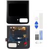 Generico Schermo LCD per Motorola Moto RAZR 2022 XT2251-1 / RAZR 3 Small LCD Display Digitizer Vetro Touch Schermo Ricambio Assembly (Nero)