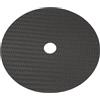 SIXRUN Carbon Fiber CD Tuning Pad 0.2mm CD DVD Stabilizer Mat con Assorbimento Vibrazioni per Miglior Chiarezza del Suono e Bassa Distorsione (BLACK)