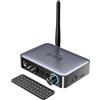 Wrtysully Trasmettitore Ricevitore Audio Bluetooth NFC AUX U-Disk TF 6.5 Mic Coassiale Ottico Decodifica Adattatore Wireless HIFI Facile Installazione Facile da Usare A