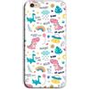 Mixroom - Cover Custodia Back case In TPU Silicone Morbido Per IPHONE 16E Fantasia Disegni dinosauri N1029