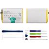 Duotipa Batteria di ricambio B-S1, 4910 mAh, compatibile con Vivo Y21/Y21S, con kit di strumenti di riparazione
