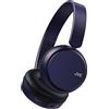 JVC HA-S36WA Bluetooth 5.2 Headphones Lightweight Over Ear (Blue)