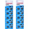 Toshiba LR44 AG13 - Batterie alcaline da 1,5 V, 20 pezzi