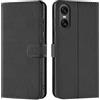 Verco Custodia a libro per Sony Xperia 10 VI [funzione carte di credito/leggio], colore nero