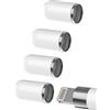 HOYULLI Apple Pencil Cap (confezione da 4) Adattatore magnetico di prima generazione, accessori per penna stilo di prima generazione, accessorio di ricambio compatibile per iPad 6, 7, 8, 9, 10, 12,9 pollici,