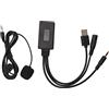 Zohisin Adattatore in USB per Auto con Microfono Sostitutivo per Cavo 5.0 Connessione Veloce