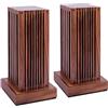 SFQEVHRZ Piedi Supporti per diffusori, Supporto for altoparlante Treppiede in legno massello Supporto for audio da pavimento for teatro Studio di registrazione Supporto for altoparlante surround verticale(Size