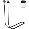 Generic Auricolari in morbido silicone anti smarrimento per Google Pixel Buds Pro 2 compatibile con Bluetooth wireless auricolari cinturino (nero)