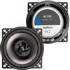 Axton AE100 - Sistema coassiale a 2 Vie da 10 cm / 4, Altoparlanti per Auto Anteriori o Posteriori, impianto Audio da 60 Watt, Adatto Anche per Camper, 1 Coppia