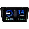 BXLIYER SXAUTO [Built-in DAB] Android 12 IPS Autoradio Per Skoda Octa-via (2014-2018) - Senza fili CarPlay/Android Auto - 4G+64G - LED Camera + MIC - Fast-boot Volante 360-CAM WIFI - 2 Din 10.1 Pollici