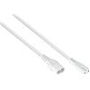 Kabelmeister Prolunga europea da spina C8 a presa C7/Euro 8, bianco, 5 m