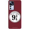 LA CASA DE LAS CARCASAS Custodia per Xiaomi 12T - Xiaomi 12T Pro Ufficiale di Harry Potter, Anden 9 3/4 per proteggere il tuo cellulare. Cover in silicone flessibile con licenza ufficiale di Harry Potter