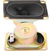 MUCKLILY Driver Audio Alta Sensibilità 10w 4r/8r Metallo 2 Pezzi per Casse Audio Tv Ricambio Potente Uscita Altoparlanti per Sound Box e Riunioni