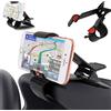 DFV mobile - Car GPS Navigation Dashboard Mobile Phone Holder Clip for Samsung Galaxy J7 Duo (2018) - Black