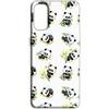 Mixroom - Cover Custodia Back case In TPU Silicone Morbida Per OnePlus Nord CE 2 5G Fantasia Cuccioli Di Panda N977