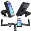 MOELECTRONIX Supporto per bicicletta adatto per Samsung Galaxy S23 / S22 Ultra 5G S20+ S21 Plus S20FE A53 A73 A33 A13 A04s A52 A72 A32 A22 A12 A51 | Cellulare Bike Holder | Custodia per manubrio girevole a360° XL