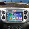 Surakey 2+32G Autoradio per VW Tiguan 2008 2009-2016 con Carplay Android Auto, 9 pollici Touchscreen Lettore Ricevitore Multimediale Digitale con Bluetooth WiFi FM RDS SWC telecamera di retromarcia
