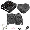 Option Soundupgrade DSP compatibile con Mercedes Classe C W205 (con sistema audio standard di fabbrica) - 100% Plug & Play Soundupgrade con amplificatore DSP a 6 canali, altoparlanti anteriori e subwoofer