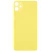 Genérico Coperchio della batteria per Apple iPhone 11 posteriore in vetro ricambio di ricambio giallo