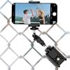 Generisch Supporto per fotocamera - Supporto in metallo regolabile per telefono e fotocamera sportiva | Supporto universale per recinzioni a rete per baseball, softball, giochi da tennis |
