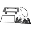 HCPAVEXT Mascherina Autoradio 2 DIN Per IVECO Per Daily 2006-2014, Montaggio Su Cruscotto, Cornice Per Installazione