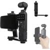 Leenconghui Supporto per telefono per DJI Osmo Pocket 3, accessori di espansione per supporto cellulare con foro filettato da 1/4 utilizzato con treppiede e asta di estensione