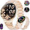 BENYAR SMART 2026 Smart Watch da Donna con Chiamate, ultra sottile, 7,99 mm, con Display HD Always-On da 1,43, Impermeabile IP68, 100 Modalità Sportive, Salute Delle Donne per iOS Android