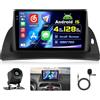 Hikity 4+128G Autoradio Android per Renault Kangoo 2013-2020, NV250 2013-2021 Wireless Carplay 9''Incell Schermo per Auto Android Auto WiFi Touchscreen Bluetooth5.0 GPS Retrocamera