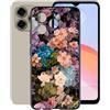 AQGGESH Cover per Doogee N55 (6.56), Custodia TPU in Silicone Flessibile Morbida e Sottile, Black Antiurto Morbido Bumper Protettiva Case per Doogee N55 - XT10