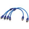 uxcell sourcing map Cavo adattatore splitter RCA femmina a 2 maschi per auto
