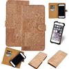 K-S-Trade Custodia per Fairphone Fairphone 3 Custodia Compatibile con Fairphone Fairphone 3 - Custodia in Sughero - Custodia Protettiva in TPU Paraurti in Marrone Chiaro, (1x)