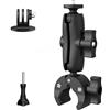 Anhoer Supporto per fotocamera per manubrio moto, girevole a 360°, compatibile con GoPro Hero 13/12/11/10/9/Max per Insta360 X5/X4/X3/ONE X2/ONE X