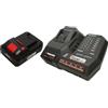 Generisch Parkside 20 V 12 A Caricatore PLGS 2012 + 20 V 4 Ah Smart batteria - adatto per la serie X20 V Team