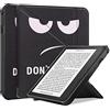 SATURCASE Custodia per Kobo Sage, bella custodia in silicone PU Flip Folio pieghevole Transformer Stand Ultra Slim Light Cover protettiva con funzione Auto Sleep/Wake (KN-1)