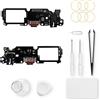 Eonpam Dock ricambi per Oppo A5 2020/A9 2020 Connettore di Ricarica Porta Caricatore Port Microfono Audio Jack + Kit di Riparazione Sostituzione