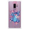 LA CASA DE LAS CARCASAS Custodia per Samsung Galaxy S9 Plus Ufficiale di Lilo & Stitch Stitch Graffiti per proteggere il tuo cellulare. Cover per Samsung in silicone flessibile con licenza ufficiale Disney.