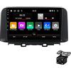 Plusfish Autoradio 9 Pollici Touch Screen Android Car Stereo GPS Navigazione Headunit Car Multimedia Radio Per Hyundai Encino Kona 2018-2020 Bluetooth Wifi SWC FM Ricevitore,M100s 1g+16g
